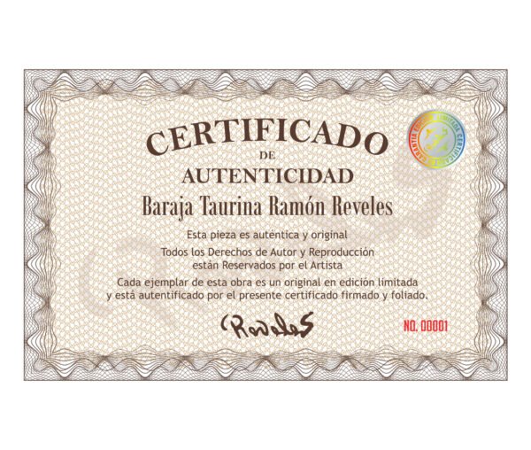 Baraja Taurina Reveles